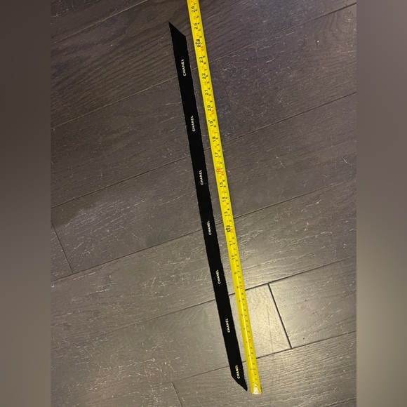 Authentic Chanel ribbon black gold - Picture 2 of 4